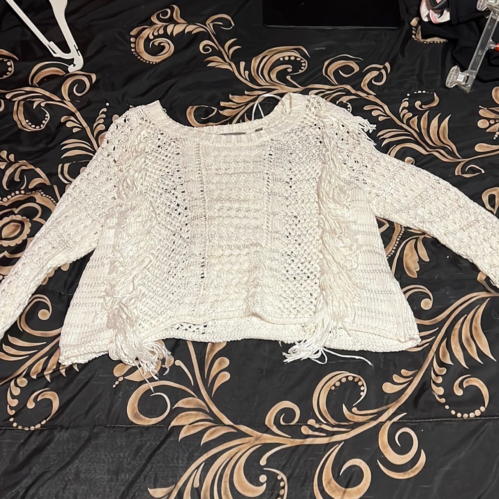 Guess Fringe Sweater